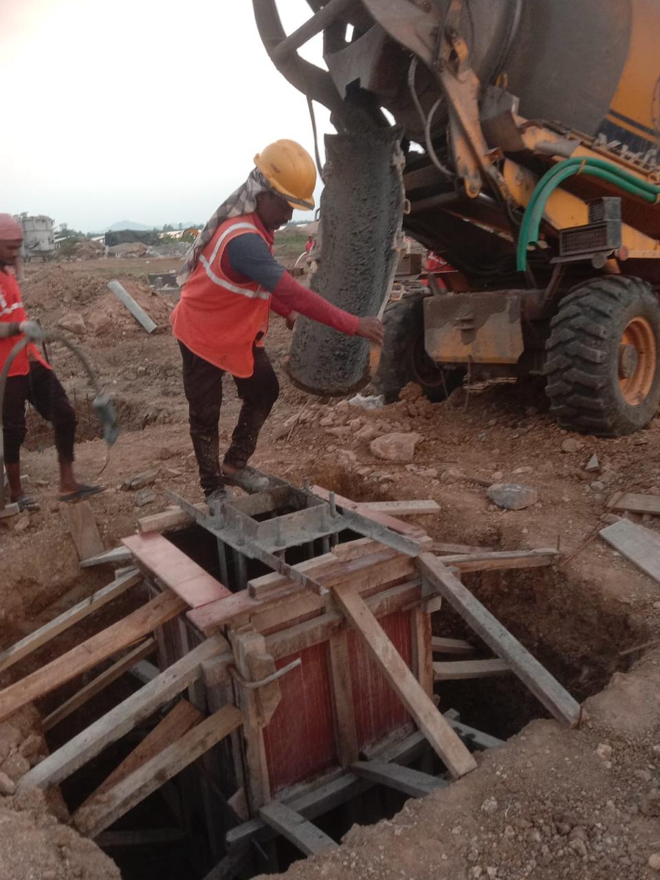 Concrete placement